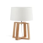 Faro - Bliss Lampe De Table Avec Un Blanche E27 50/60Hz 15W IP20 classe II 100V-240V