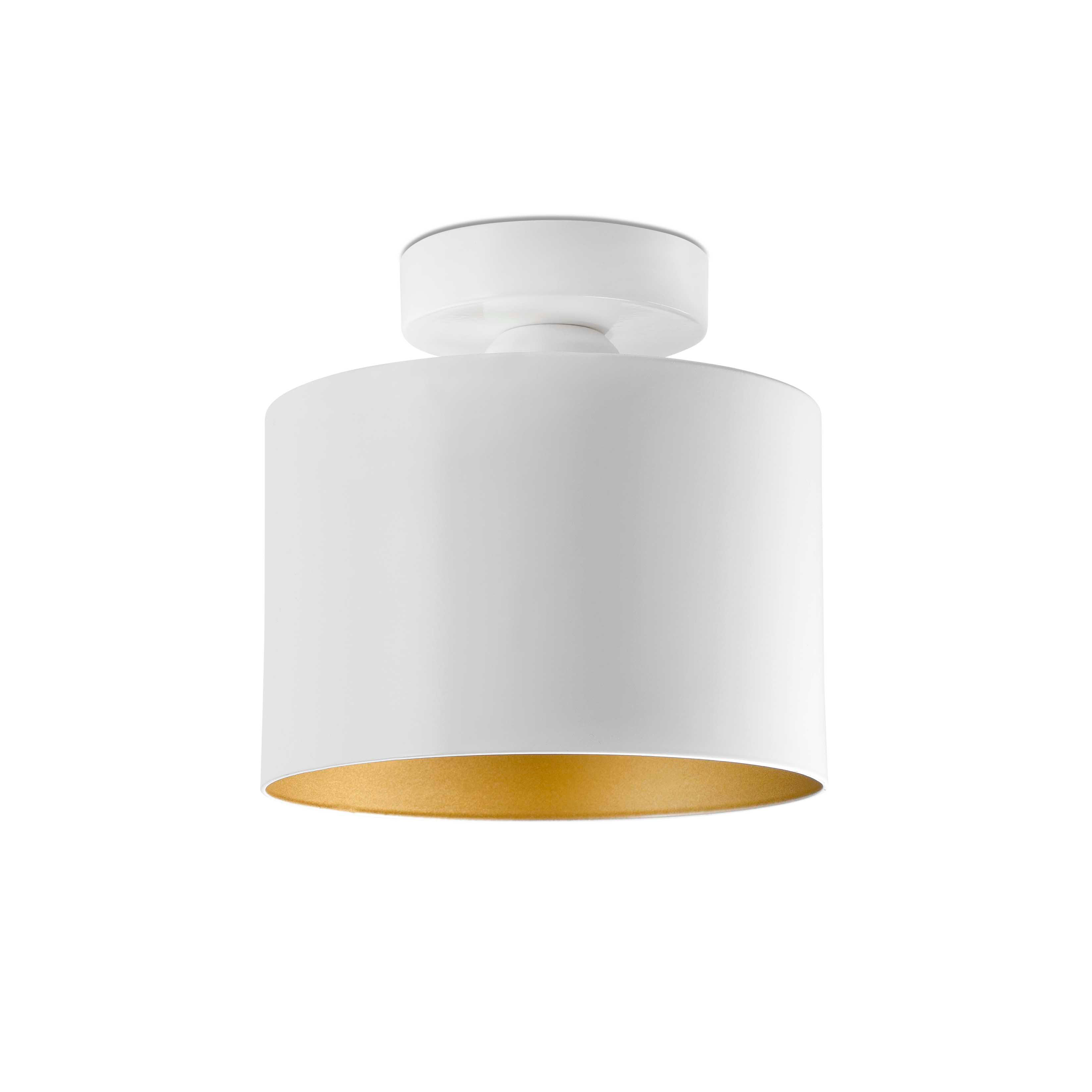 Faro - Janet Plafonnier En Or Et Blanc E27 50/60Hz 15W IP 20classe I 100V-240V