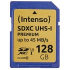 FINDIS Sud Est - INTENSO Carte mémoire SDXC UHS-I Premium 128 Go