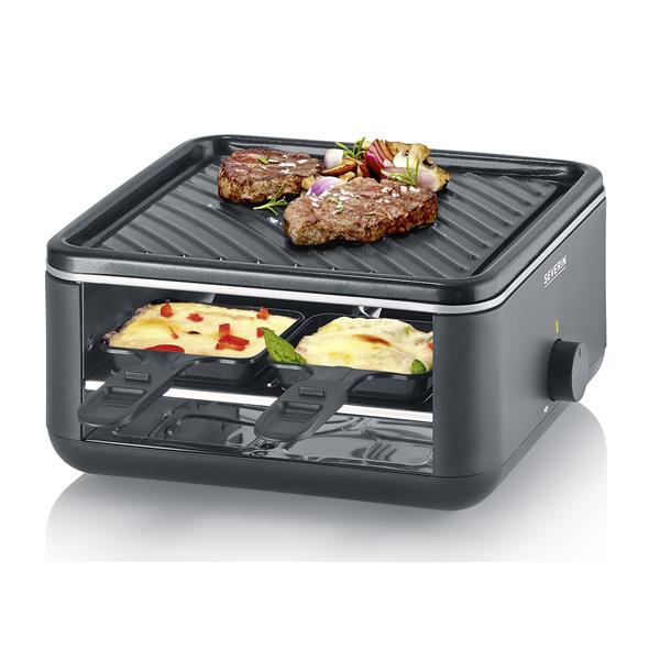 FINDIS Sud Est - RACLETTE GRILL 800W TH° 24X24CM 4 PERSONNES