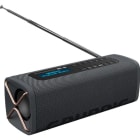 FINDIS Sud Est - Enceinte Radio portable DAB+, Bluetooth 5.0 - 5WRMS - Mains libres - 8h