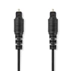 FINDIS Sud Est - Câble audio optique | TosLink Male | TosLink Male | 1.00 m | Rond | PVC