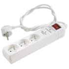 FINDIS Sud Est - PARA-SURTENSEUR 3 x (2 P + T) - 3 x 1mm² - 3680W - 1m