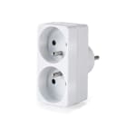 FINDIS Sud Est - BLOC MURAL 2 PRISES Type E (CEE 7/6) | 250 V AC 50 Hz | Côté câble d'a