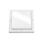 SG Lighting - Bassi hublot carré blanc E27 classe I IP65