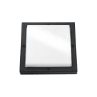 SG Lighting - Bassi hublot carré noir E27 classe I IP65