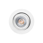 SG Lighting - Jupiter downlight extérieur blanc faisceau 35° GU10 classe II IP23