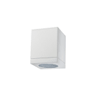 SG Lighting - Echo plafonnier cubique blanc GU10 classe I IP54