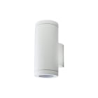SG Lighting - Metro applique cylindrique blanc 2xGU10 classe II IP65