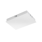 SG Lighting - Zip Raccordement plafond pour rail 1 allumage blanc classe I IP20