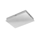 SG Lighting - Zip Raccordement plafond pour rail 1 allumage acier brossé classe I IP20