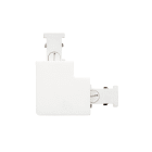 SG Lighting - Zip connecteur en L pour rail 1 allumage blanc classe I IP20
