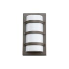 SG Lighting - Trio hublot rectangulaire graphite LED 10W 2700K classe I IP65