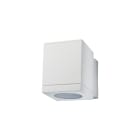 SG Lighting - Echo applique murale cubique blanc LED 6,2W GU10 3000K classe II IP54