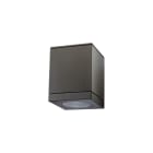 SG Lighting - Echo plafonnier cubique graphite LED 6,2W GU10 3000K classe I IP54