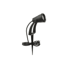 SG Lighting - Flora spot sur piquet 360° noir 400lm 3000K Ra>80 coupure de phase descendante