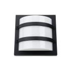 SG Lighting - Largo hublot carré graphite LED 10W 3000K Twilight non dimmable classe II IP65