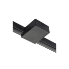 SG Lighting - Zip alimentation déplaçable rail Zip 1 allumage noir classe I IP20