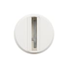 SG Lighting - Shopline patère alimentation rail 3 allumages blanc IP20