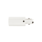 SG Lighting - Shopline embout alimentation droit rail 3 allumages blanc IP20