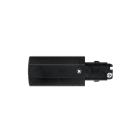SG Lighting - Shopline embout alimentation droit rail 3 allumages noir IP20