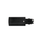 SG Lighting - Shopline embout alimentation gauche rail 3 allumages noir IP20