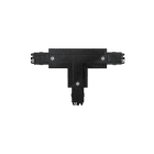 SG Lighting - Shopline connecteur en T droit rail 3 allumages noir IP20