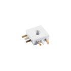 SG Lighting - Slimline blanc connecteur coudé en L mâle/mâle