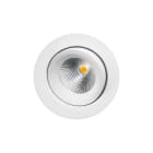 SG Lighting - Junistar Isosafe DTW downlight blanc 560lm 2000-2800K Ra>95 coupure de phase
