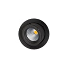 SG Lighting - Junistar Exclusive downlight noir 730lm 4000K Ra 98 coupure de phase