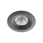 SG Lighting - Uniled Isosafe Airtight downlight graphite 700lm 4000K Ra 98 coupure de phase