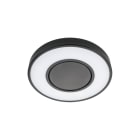 SG Lighting - Circulus luminaire rond design noir 1360lm 2700K Ra>80 coupure de phase