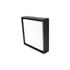 SG Lighting - Frame Square Maxi hublot noir 1980lm 3000K Ra>80 coupure de phase descendante