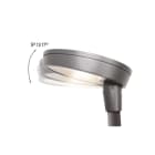 SG Lighting - Circled Multi gris tête de mât 60mm Cl.II 5-17° 3950lm 4000K Ra>70 non dimmable