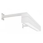 SG Lighting - Facet II suspension blanc support mural 450mm en acier