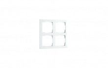 SG Lighting - Cadre de finition en polycarbonate blanc 2X2 vendu par pack de 12