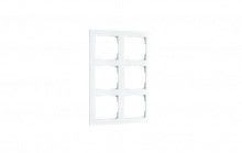 SG Lighting - Cadre de finition en polycarbonate blanc 2X3 vendu par pack de 12