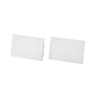 SG Lighting - Stripline kit de 2 embouts de finition unité de surface blanc