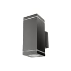 SG Lighting - Echo Deco applique murale cubique graphite LED 2x6,2W GU10 3000K classe II IP54