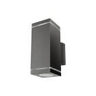 SG Lighting - Echo Deco applique murale cubique graphite 2xGU10 classe II IP54