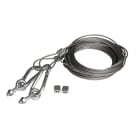 SG Lighting - KIT de suspension câble acier de 2 x 5 mètres