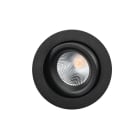 SG Lighting - Junistar Lux downlight noir 490lm 3000K Ra 98 DALI