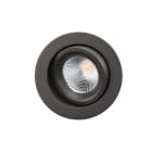 SG Lighting - Junistar Lux Isosafe downlight graphite 480lm 2700K Ra 98 coupure de phase