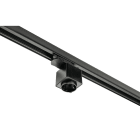 SG Lighting - Shopline prise de courant rail 3 allumages noir IP20