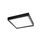 SG Lighting - Disc 285x285 luminaire en saillie noir 1920lm 2700K Ra>80 DALI