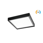 SG Lighting - Disc 285x285 luminaire en saillie TW noir 1740lm (6500K) 2700-6500K Ra>80 LEDDIM