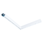 SG Lighting - Lineal Corner module d'angle encastré blanc 1870lm 3000K Ra>80 DALI