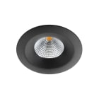 SG Lighting - Bardo downlight noir 530lm 4000K Ra>95 coupure de phase descendante