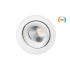 SG Lighting - Junistar Isosafe TW downlight blanc 530lm (6500K) 2700-6500K Ra>90 TW LEDDIM