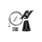 SG Lighting - Shopline kit de suspension 5 mètres noir classe I IP20